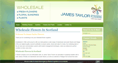 Desktop Screenshot of jamestaylorflowers.com